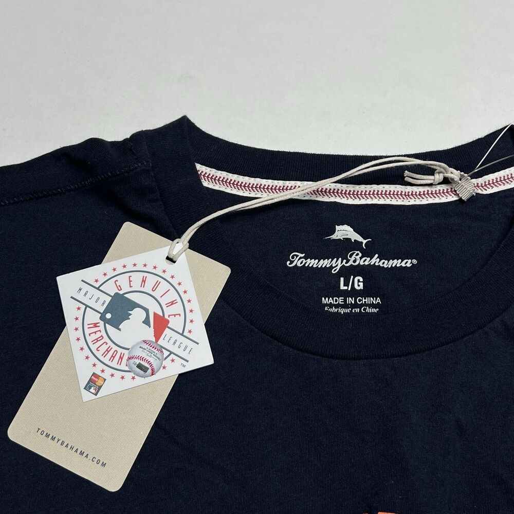 Tommy Bahama Houston Astros "Take Me Out To The Ballgame" t-shirt. Men  Sz Large - Picture 4 of 7